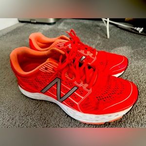 New balance sneakers in orange size 10.5